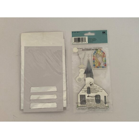 Scrapbook Alphabet Number 0-9 Stencil Upper Lower Christmas Stencil Church Stick - Picture 7 of 7